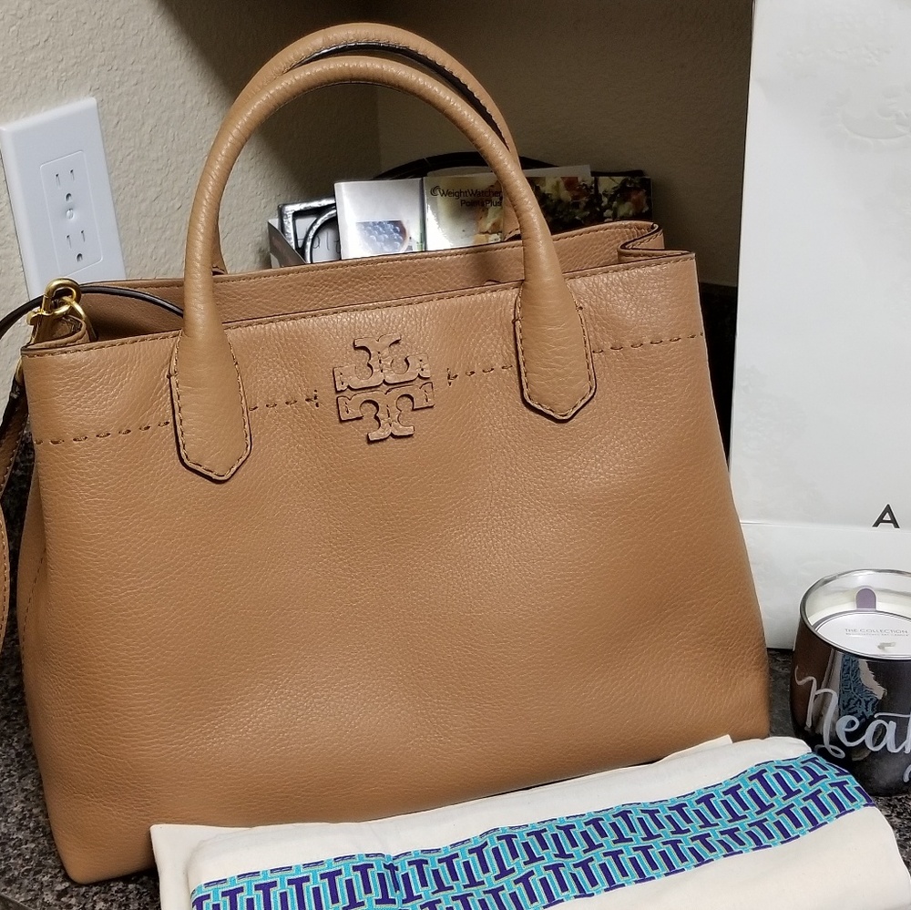 Tory Burch McGraw Triple Compartment Satchel